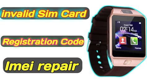 problems with sim card china q18 nfc 2g smartwatch|Smartwatch imei repair )china smart watch invalid sim problem.